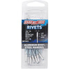 Channellock 1/8 In. to 5/32 In. Dia. x 0.151 In. to 0.315 In. Grip Aluminum POP Rivet (20-Pack)