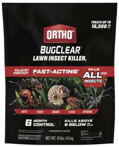 Ortho BugClear Lawn Insect Killer1, 10 lbs