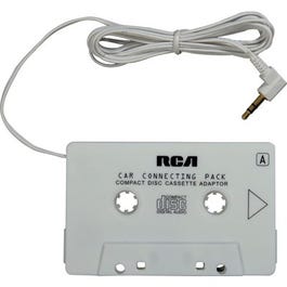 Auto MP3 CD Cassette Adapter, 5-Ft. Cord
