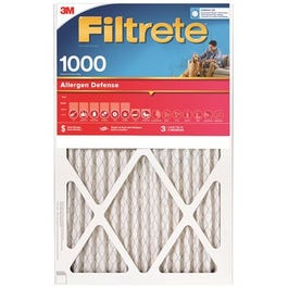 Allergen Defense Red Micro Pleated Air Furnace Filter, 20x30x1-In.