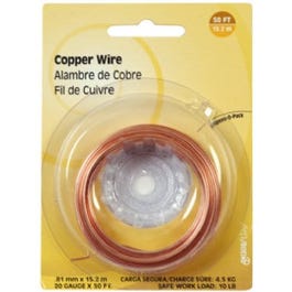 18-Gauge Copper Wire, 25-Ft.