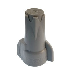 Gardner Bender Hex-Lok ULTRA, Hex Head Multi-Range Winged Twist-On Wire Connectors with Over-Torque Protection, Gray, #14-#6 AWG; 3/Card