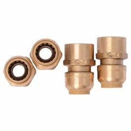Pipe Fitting, Connector, 1/2 FNPT x 1/2-In., 4-Pk.