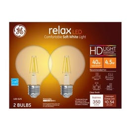 GE LED Light Bulb, T8, Warm White, Frosted, 350 Lumens, 3.5 Watt