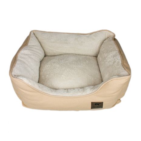 Tall Tails Dream Chaser Khaki Bolster Bed