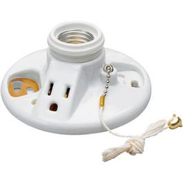 250-Watt Porcelain Pull Chain Lampholder