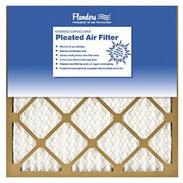 Pinch-Pleated Furnace Filter, 16x25x1-In.