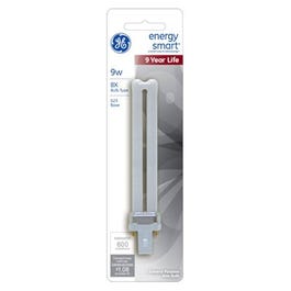 Compact Fluorescent Light Bulb, White, 9-Watts