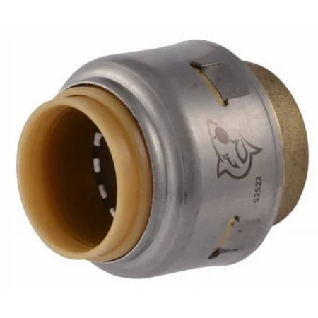 Sharkbite 1/2in Push to Connect Brass End Cap