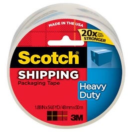 Scotch 1.88-in x 54.6 Yards Heavy Duty Shipping Packaging Tape