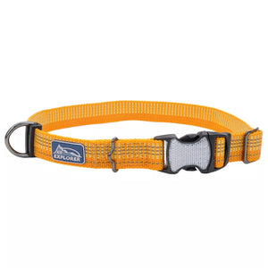 Coastal Pet Products K9 Explorer Brights Reflective Adjustable Dog Collar Desert 5/8" x 8"-12"