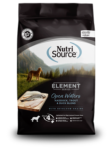 NutriSource® Element Series Open Waters Haddock, Trout, & Duck High Animal Protein Blend