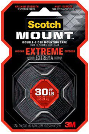 1 IN X 60 IN SCOTCH EXTREME MOUNTING