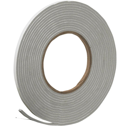 Do it 1/4 W x 1/8 T x 17' L Gray Foam Weatherstrip Tape