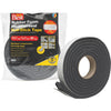 Do it Best 1-1/4 W x 7/16 T x 10' L Black Foam Weatherstrip Tape