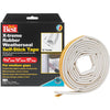 Do it Best White 17' 5/16 Rubber Weatherstrip