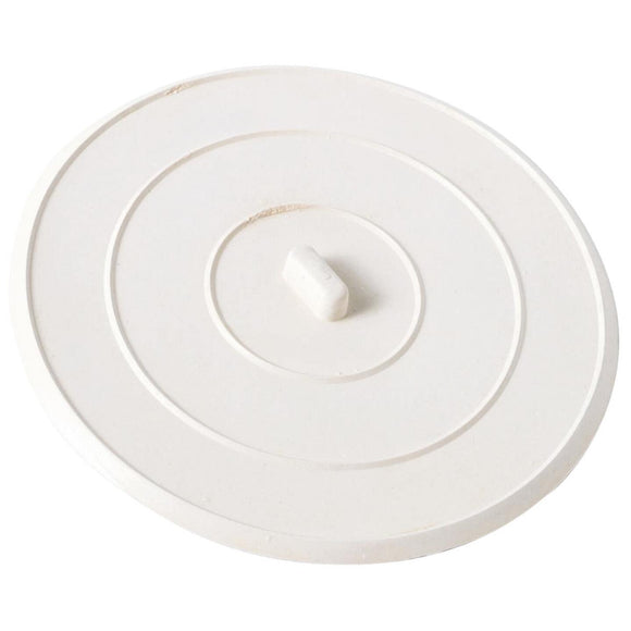 PlumbShop Plastic Hair Drain Guard/Sink Strainer, White