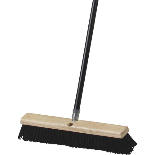 Do it Best 18 In. W. x 60 In. L. Metal Handle All-Purpose Push Broom