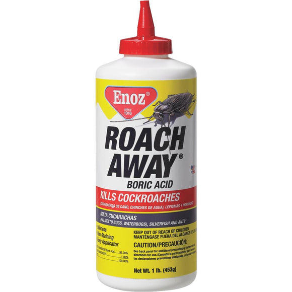 Enoz Roach Away 16 Oz. Ready To Use Powder Ant & Roach Killer