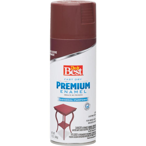 Do it Best Premium Enamel Red 12 Oz. All-Purpose Spray Paint Primer