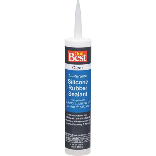 Do it Best 9.8 Oz. All-Purpose Silicone Sealant, Clear