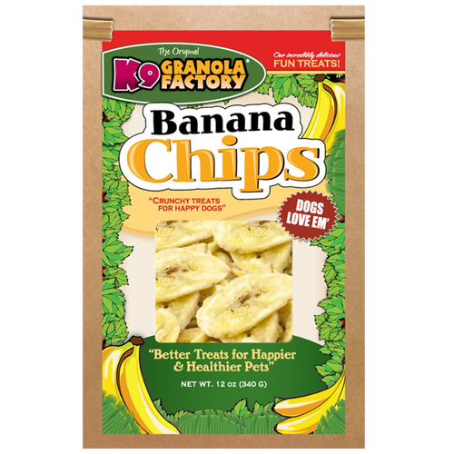 K9 Granola Factory Banana Chips Dog Treats