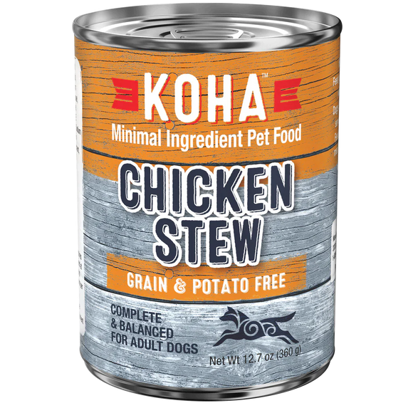 Koha Minimal Ingredient Chicken Stew for Dogs