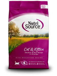NutriSource® Cat & Kitten Chicken & Rice Recipe