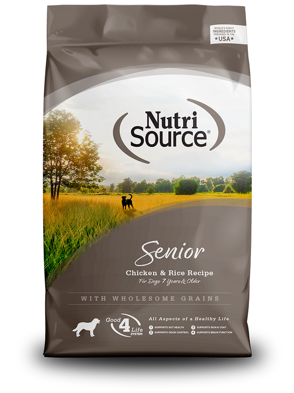 NutriSource® Senior Recipe (26lbs)