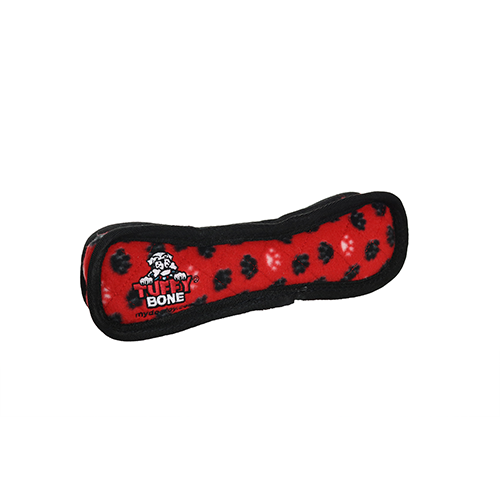 Tuffy® Bone Red Dog Toy (Bone Red)