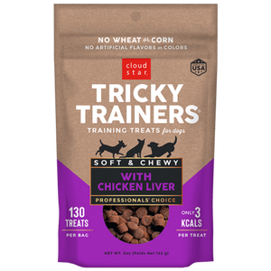 Cloud Star TRICKY TRAINERS SOFT & CHEWY WITH CHICKEN LIVER
