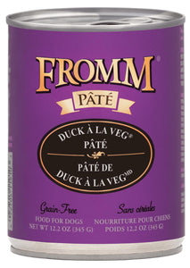Fromm Grain-Free Duck À La Veg® Pâté Dog Food