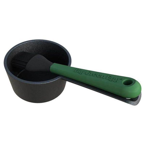 Big Green Egg Cast Iron Sauce Pot with Basting Brush - Murfreesboro, TN -  Kelton's Hardware & Pet