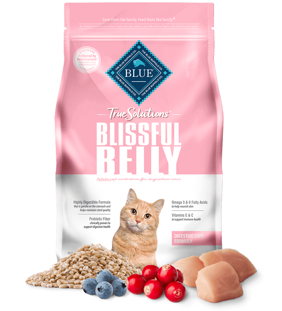BLUE True Solutions™ Blissful Belly Adult Cats Digestive Care Formula